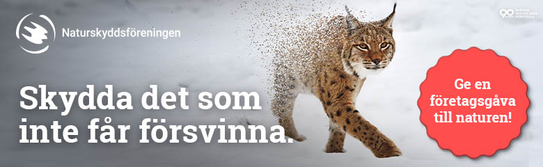 Vi stöder Naturskyddsföreningen